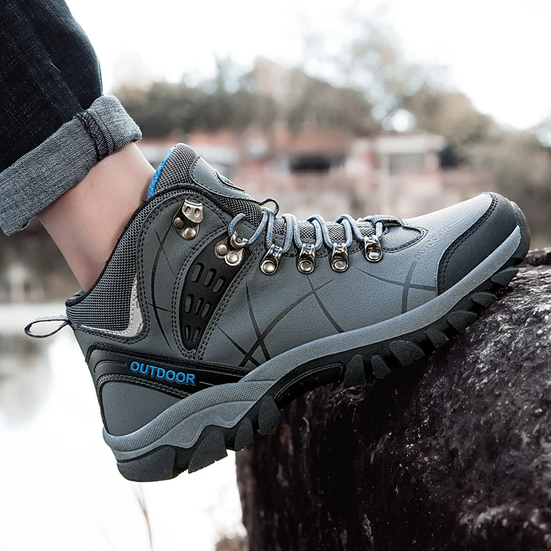 New Hiking Shoes Men Mountain Trekking Boots Outdoor Climbing Sports Shoes Men Women Camping Tactical Shoes Hunting Sneakers Man