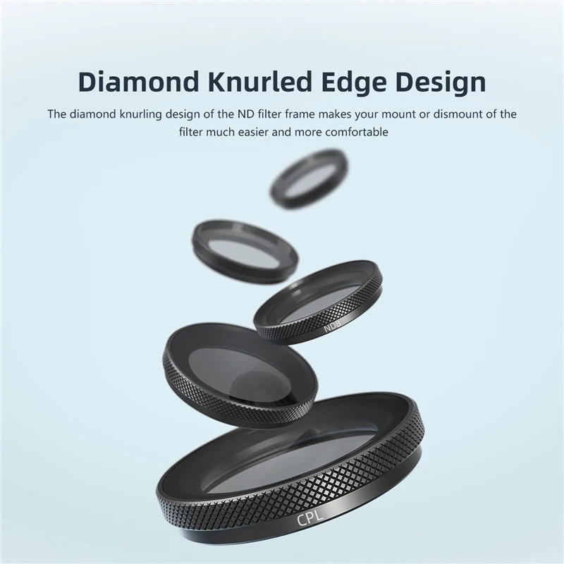 Для объектива Insta 360 GO 3S ND набор фильтров CPL ND8 ND16 ND32 ND64 UV Оптическое стекло для Insta360