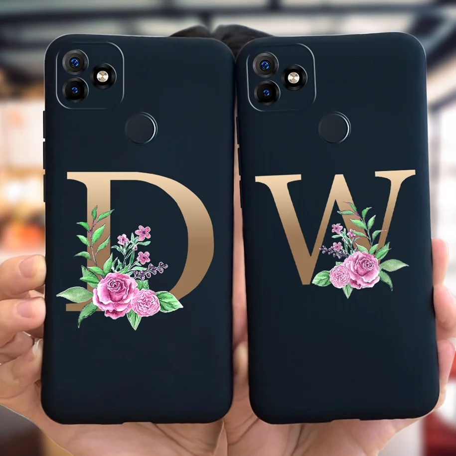 Чехол для ITEL P36 Play, Мягкая силиконовая задняя крышка с буквами для ITEL Vision 1 Plus, задняя крышка для ITEL P 36 P36Play Vision1Plus, чехол