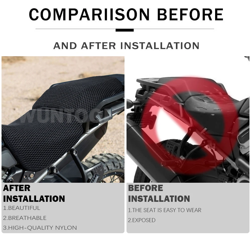 Новое защитное сиденье для мотоцикла чехол сиденья из нейлоновой ткани