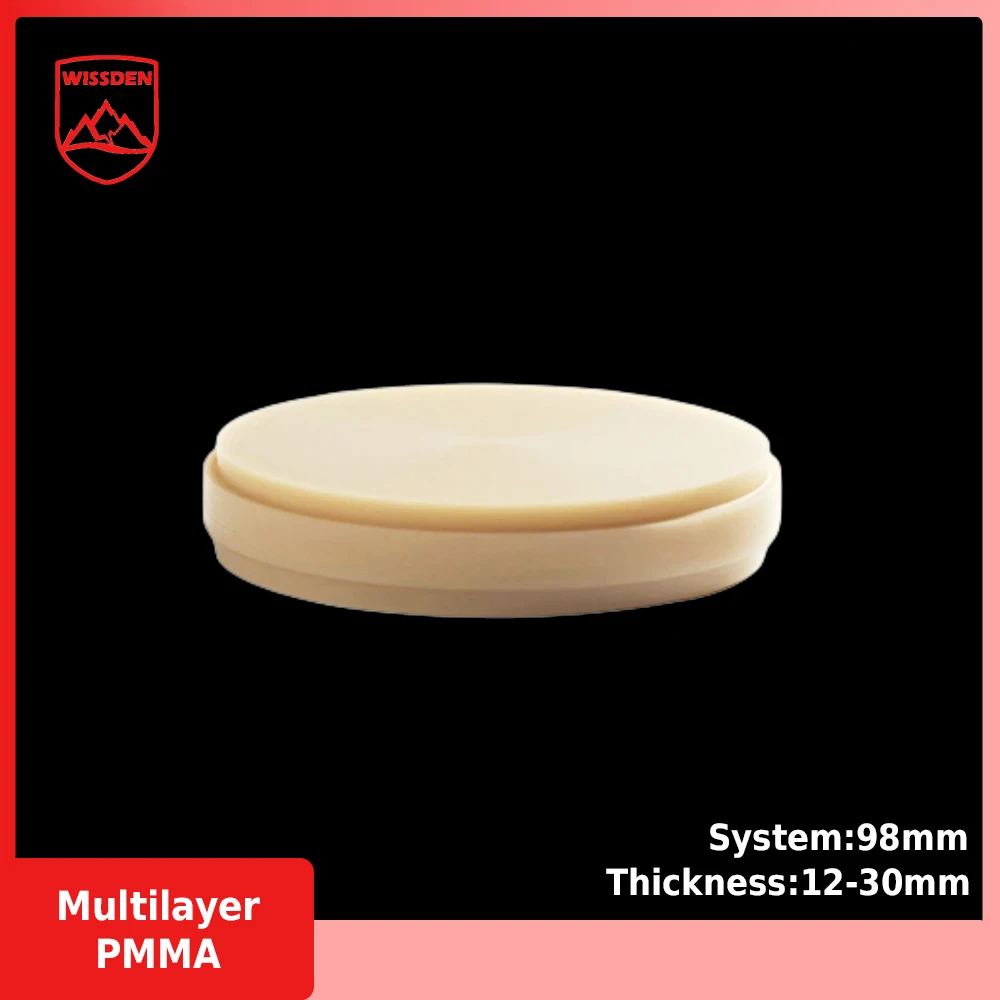 Блоки Wissden PMMA 98/95/71 Материалы для стоматологических лабораторий Открытая система
