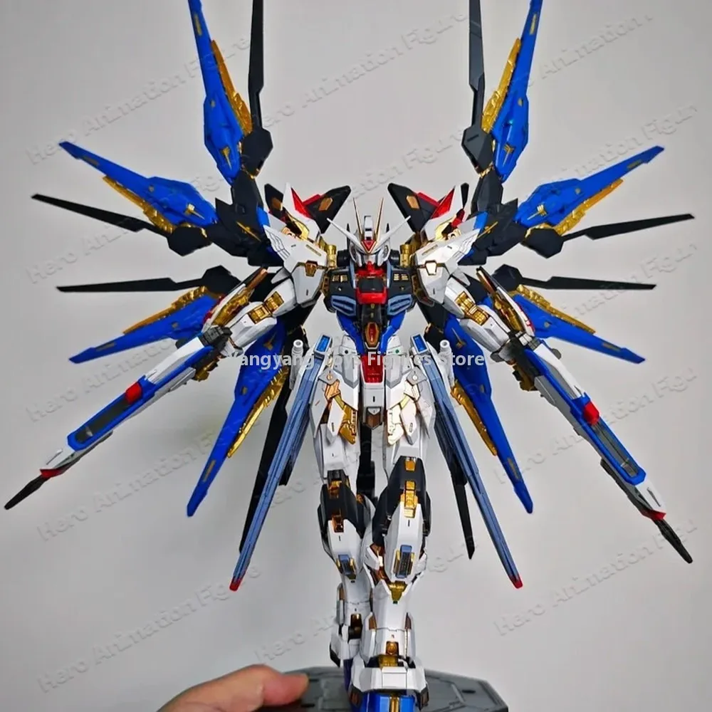 Фото Новая модель CHANGLONG 7701 Mgex Zgmf-X20a Strike Freedom: пластиковые наборы для сборки, аниме-фигурки, роботы, пластиковые модели игрушек №4