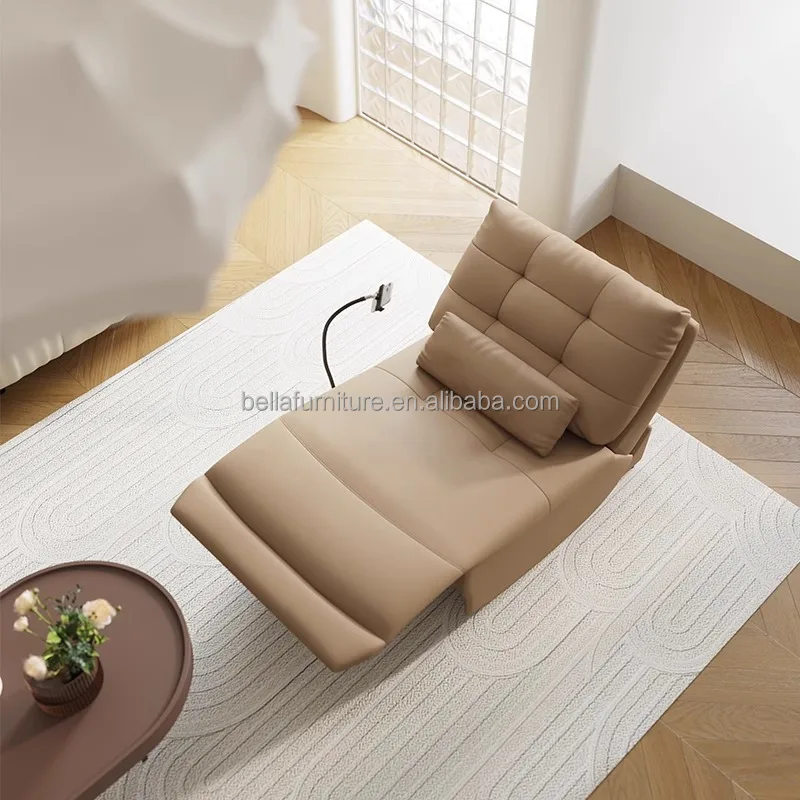 ü Bella Foshan Power Electric Single Leather Seat Recliner Sofa Popularnie Zalecana