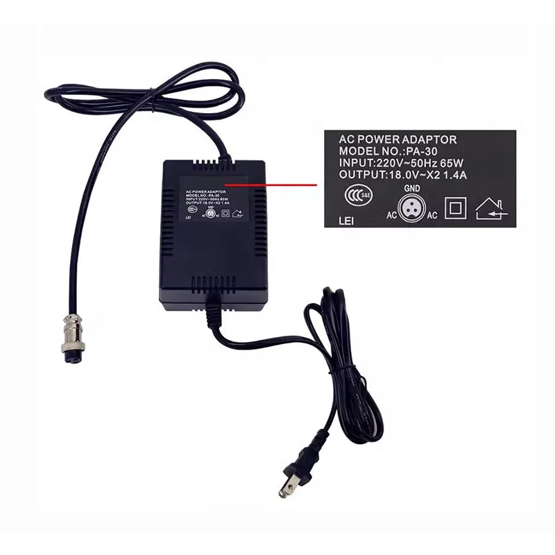 Миксер серии F4 F7 CT 110 В/220 В специальный источник питания двойной универсальный трансформатор 18 Вт мА 3-контактный разъем