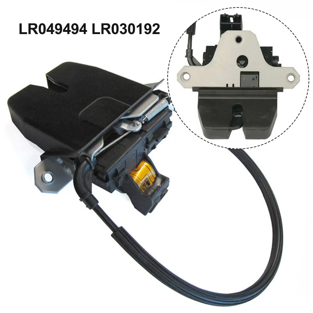 

LR049494 Rover For Land Rear Trunk Tailgate Lock 1pc Accessories Black Car High Quality LR030192 Parts Plastic