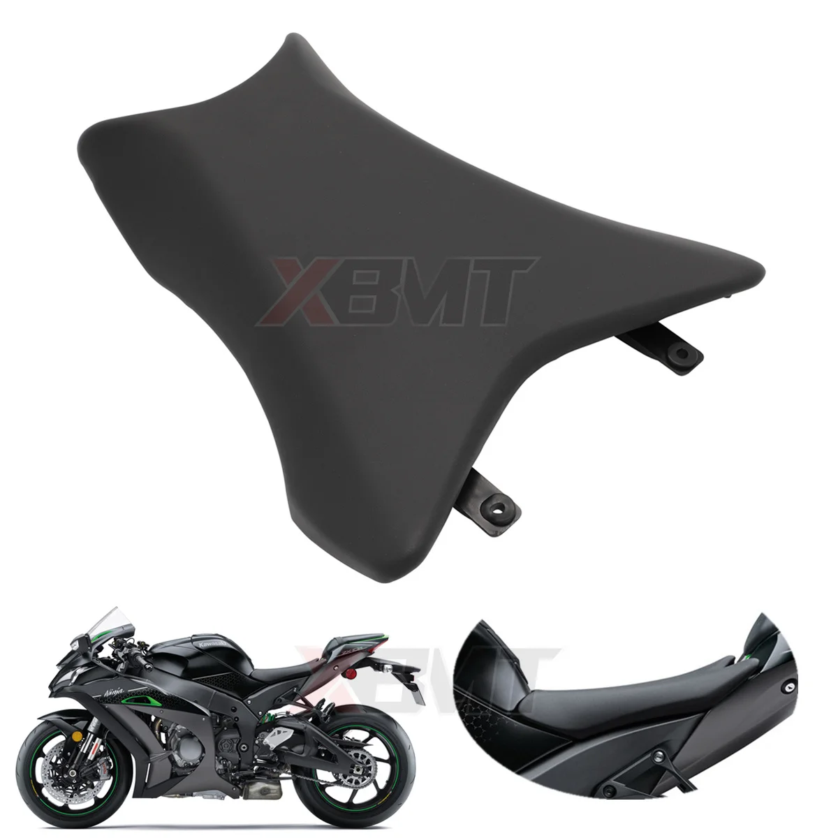 

Motorcycle Pillion Front Seat Cushion Passenger Pad For Kawasaki Ninja ZX10R ZX-10R ZX 10R ZX 10 R 2016 2017 2018 2019 2020