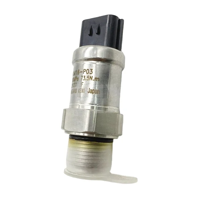 

High Pressure Sensor Oil Switch KM16-P03 SH200 240 300 Switches For Excavator