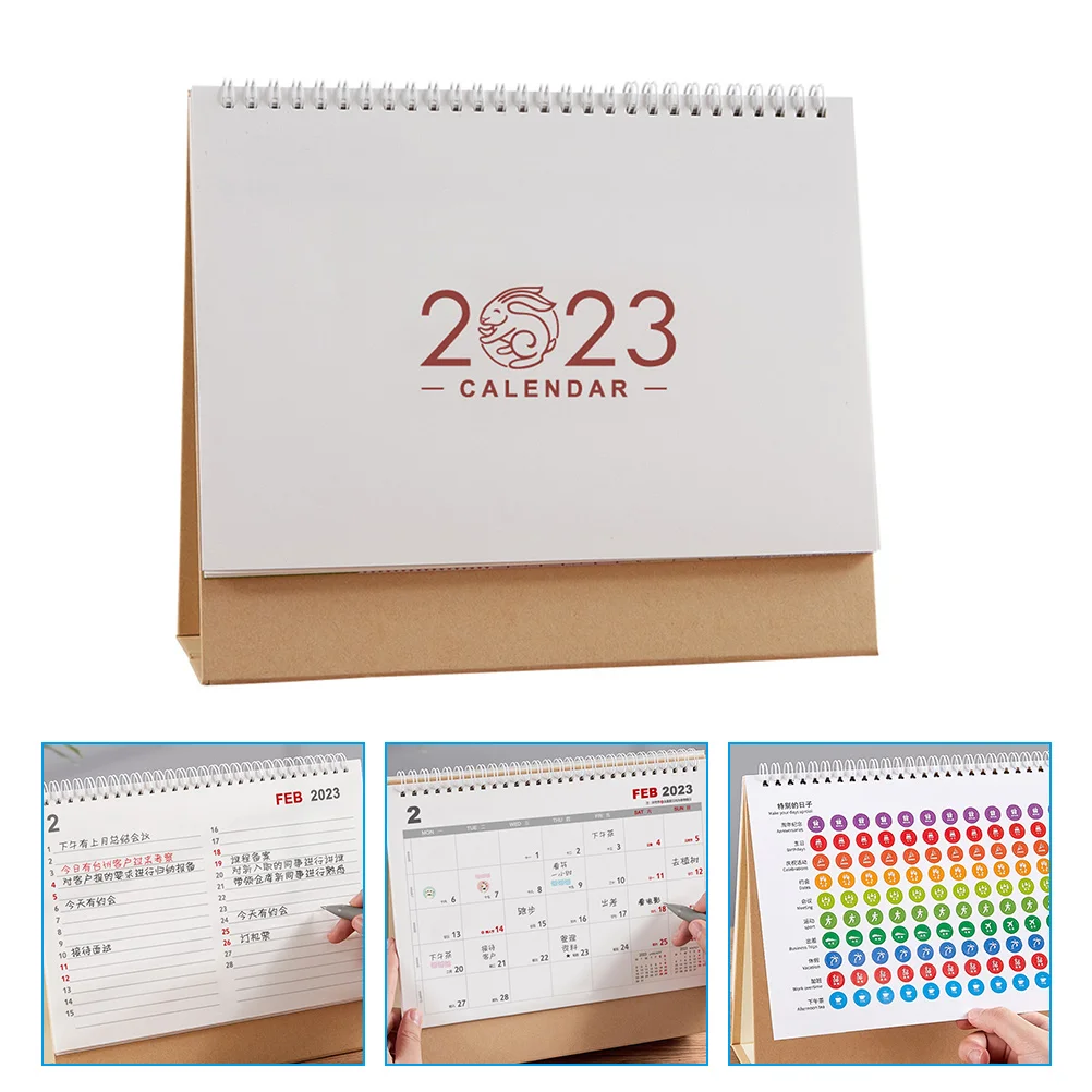 

Simple Desk Calendar Small Desk Calendar Planner Calendar Office Desktop Calendar