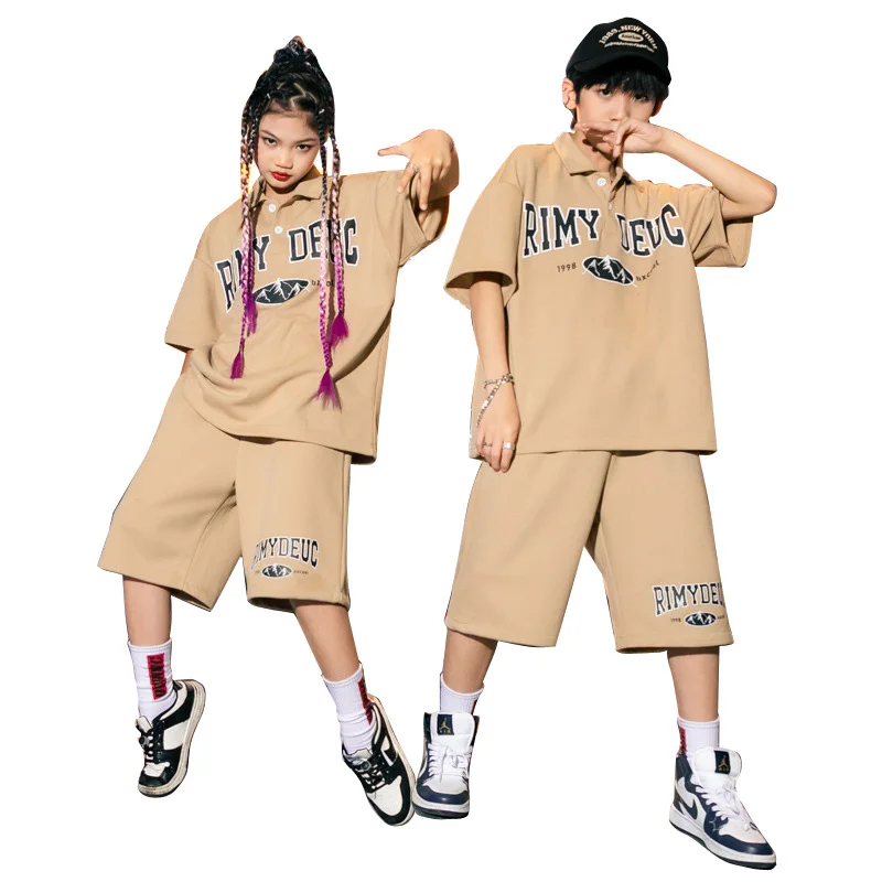 

Летняя уличная одежда для мальчиков и девочек, модные рубашки-поло с коротким рукавом, шорты, комплекты, футболка и штаны для подростков, одежда, спортивные костюмы