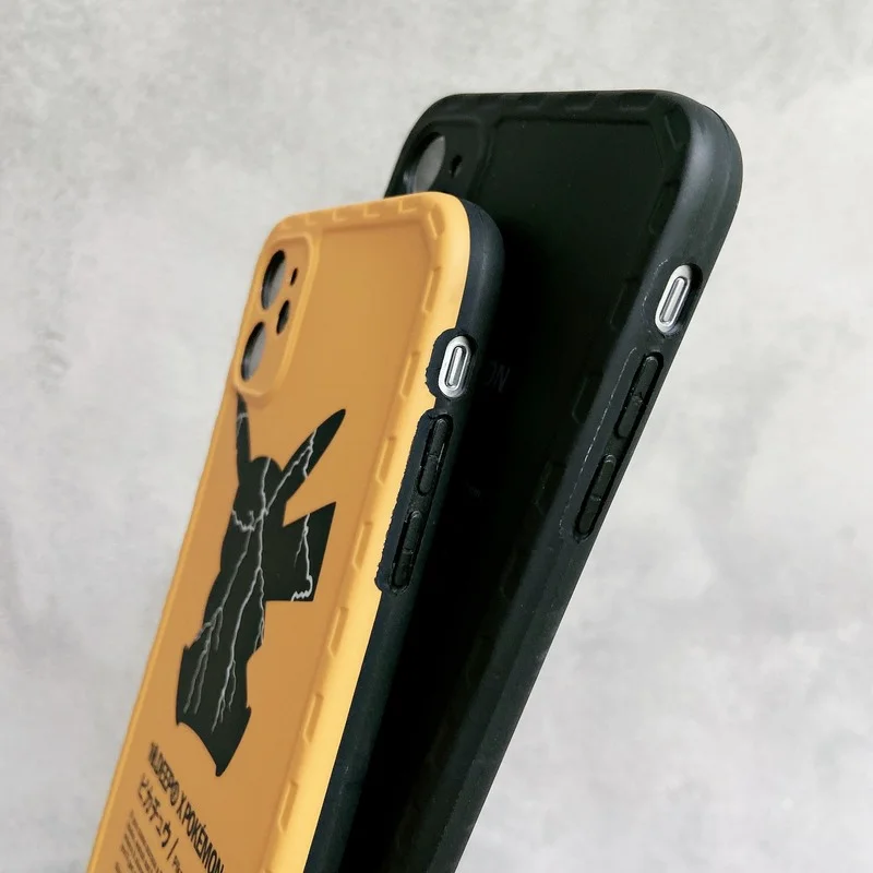 Чехол с изображением покемона Пикачу для IPhone13 12 11 Promax Couple милый аниме X Xsmax