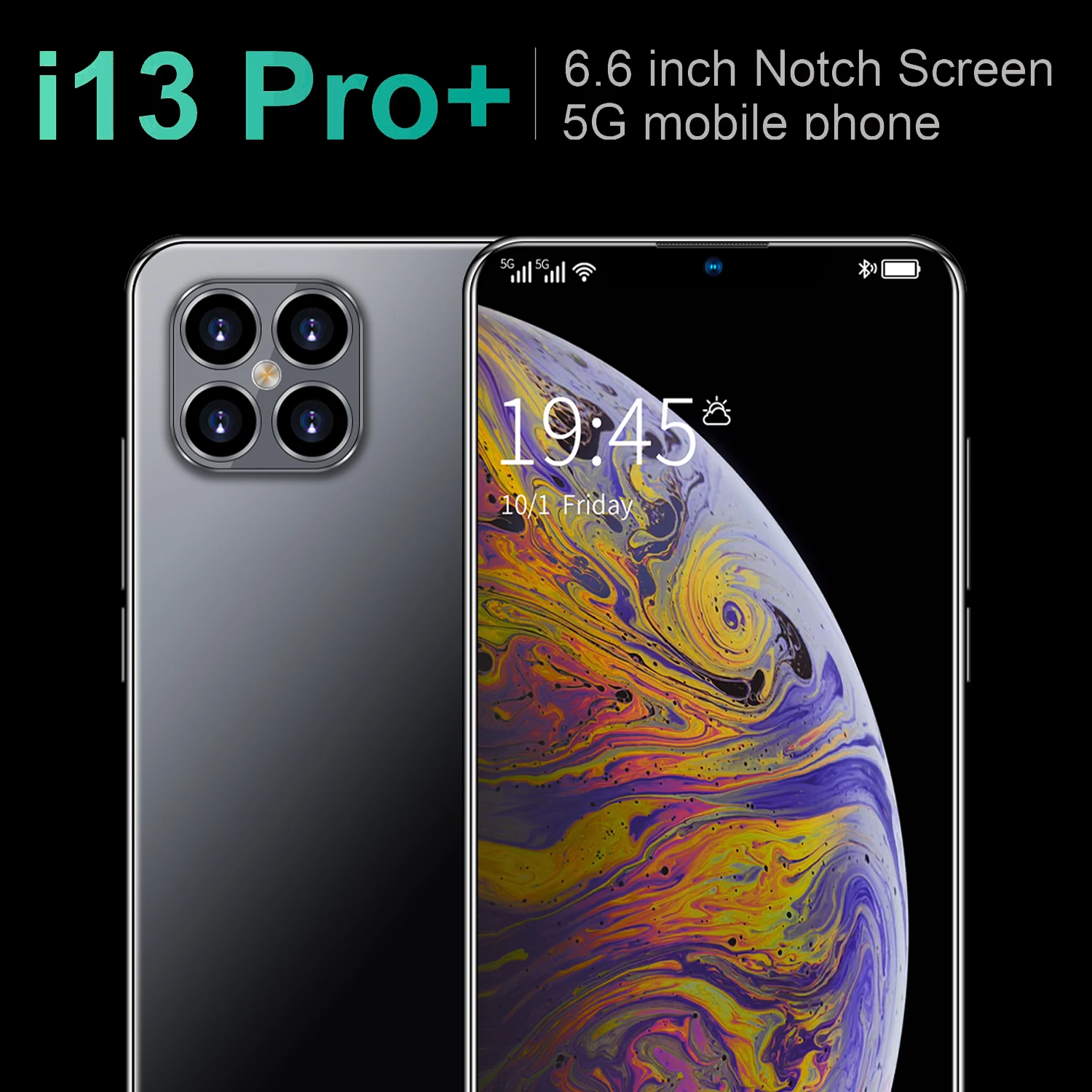 

(Global Version) The new 6.6 hot-selling 5G smartphone 16GB+512GB is suitable for Apple iPhone 13 Pro Max phones Samsung Huawei