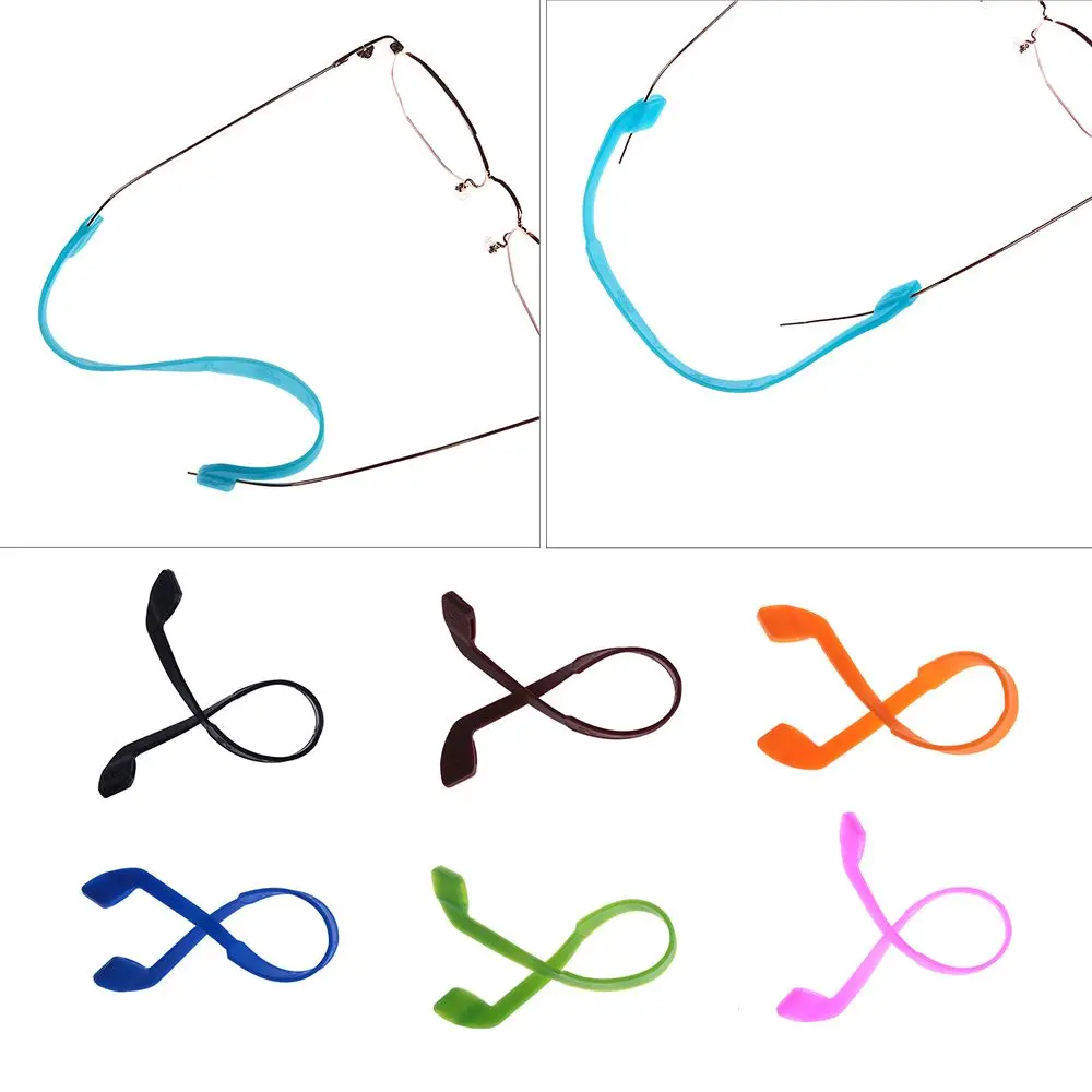 

Practical Silicone Eyeglasses Strap Glasses Sunglasses Sports Band Cord Holder