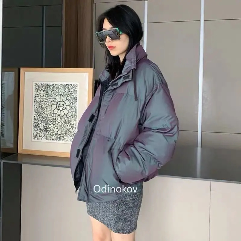 

Winter Clothes Women Repeat High Street Thickened Bread Cotton Jacket Warm Jacket Ins Popular Thicker Coats Parka