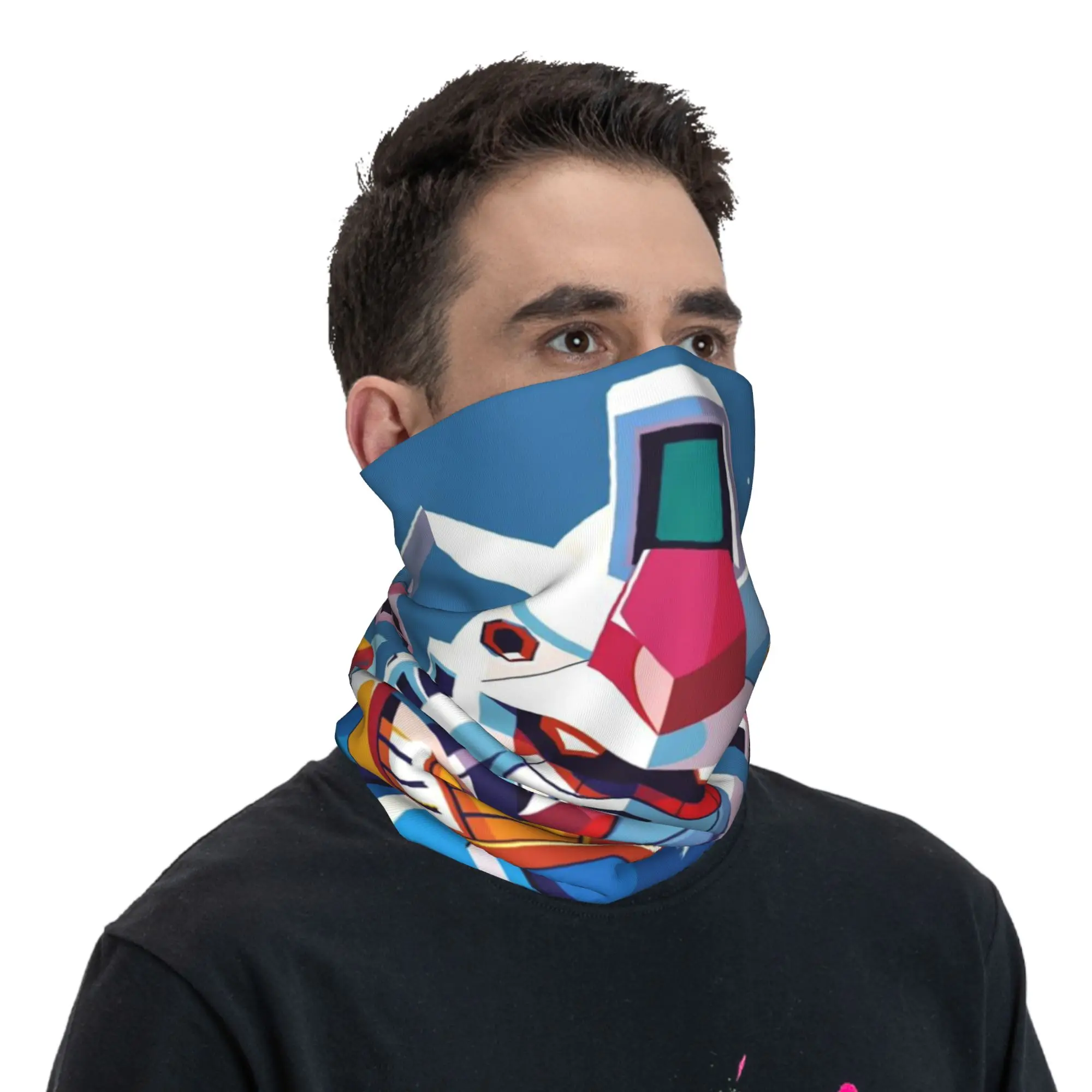 Фото RX 78 2 (7) Bandana Cover Club Gundam Face Scarf Многофункциональный шарф для взрослых на все сезоны №5
