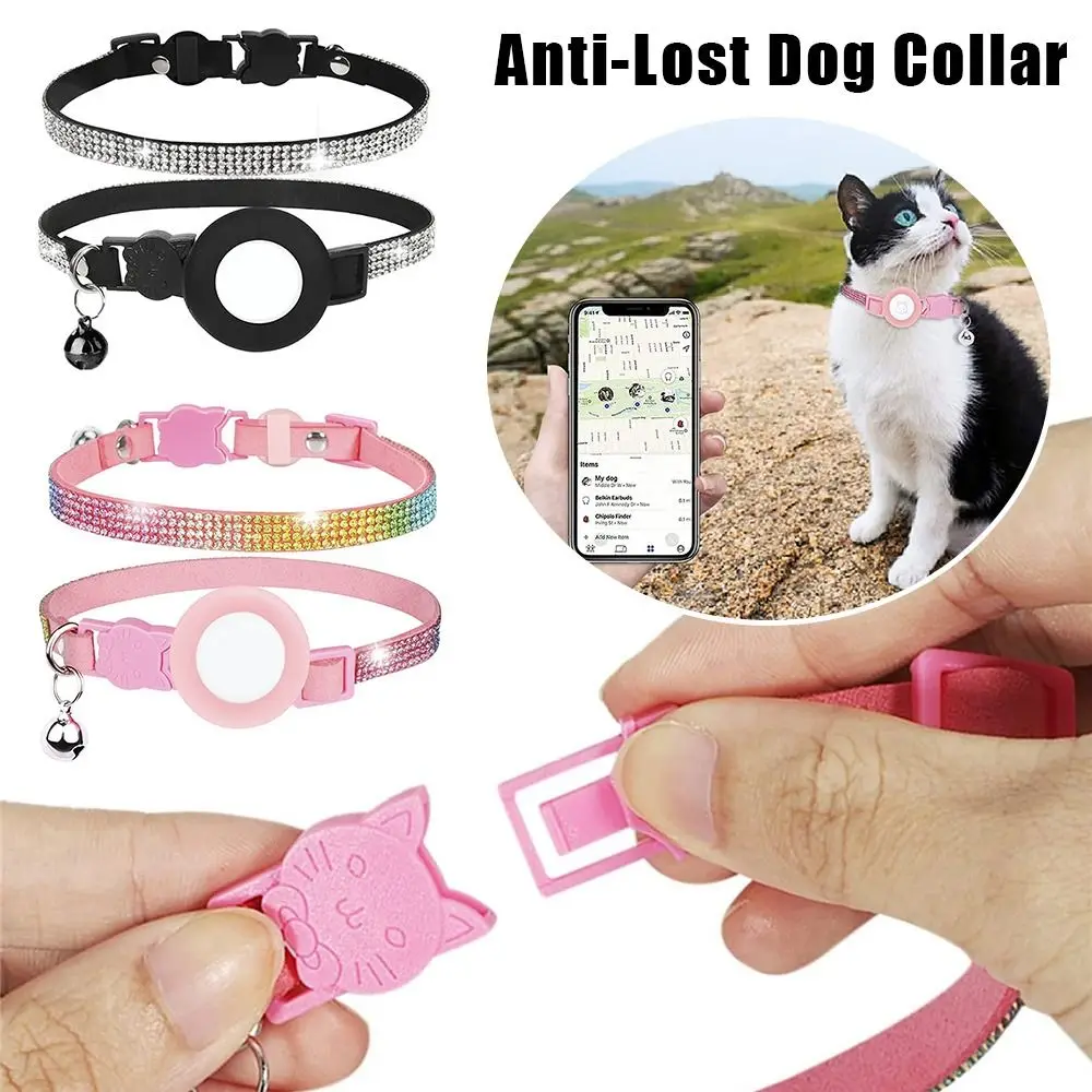 

Anti-Lost Safety Protective Tracker Dog Supplies Anti-Lost Dog Collar Pet For Airtag Collars Positioning Collar