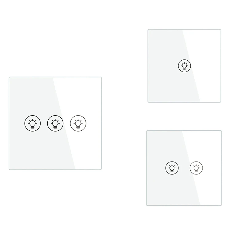 

JABS Zigbee Smart Light Dimmer Switch Independent Control Smart Tuya APP Control Works With Alexa Home