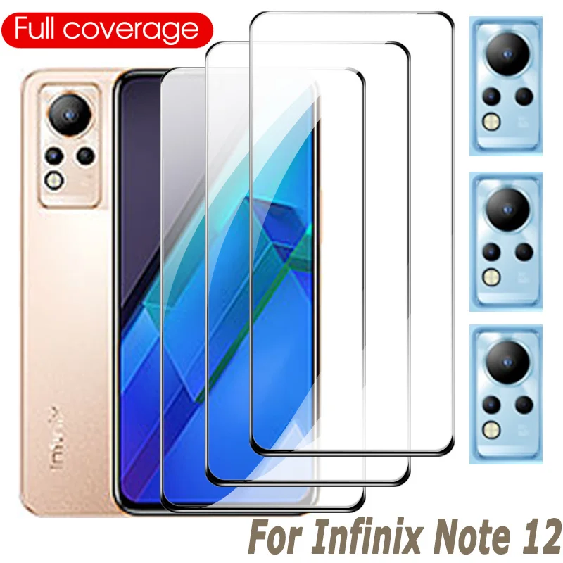 защитное стекло для infinix note 12 HD Infinix Note от царапин бронестекло Infinix-Note-12 Note12