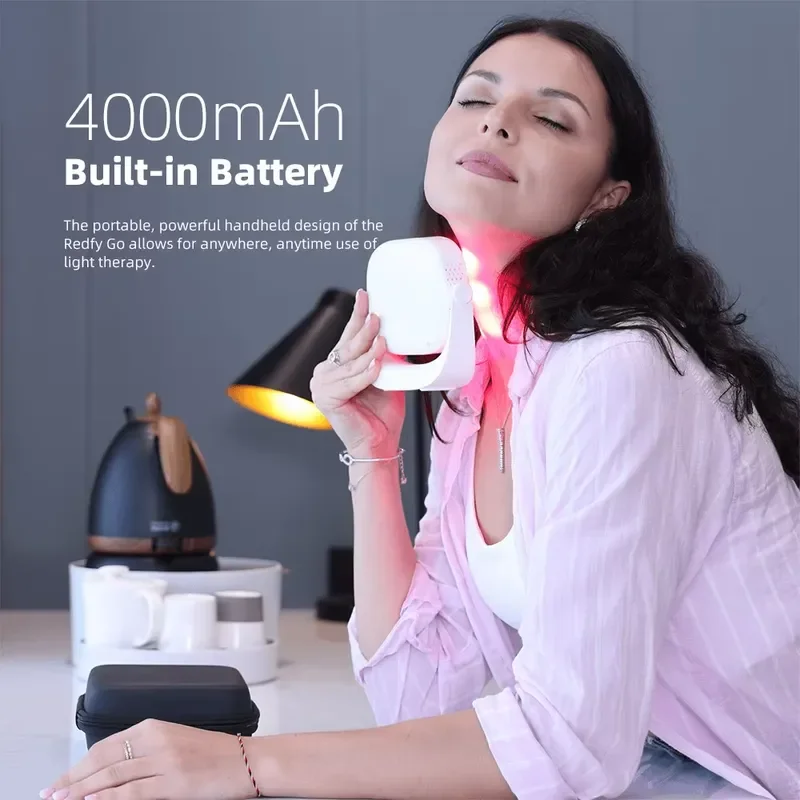 Фото Портативное мини-устройство для светотерапии красным светом SunPlus, 660 нм 850 нм, ручной светодиодный панельный прибор для домашнего использования. №2