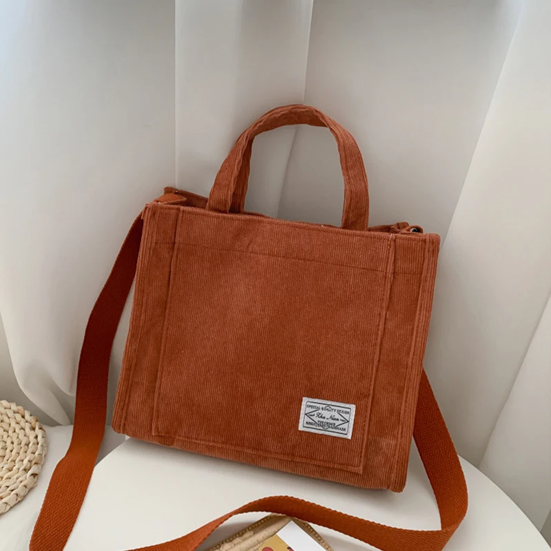 New Products Ladies Canvas Shoulder Bags Printed Women's Bags Shopping Bags Cotton Fabric Grocery Handbags Handbags Girls School