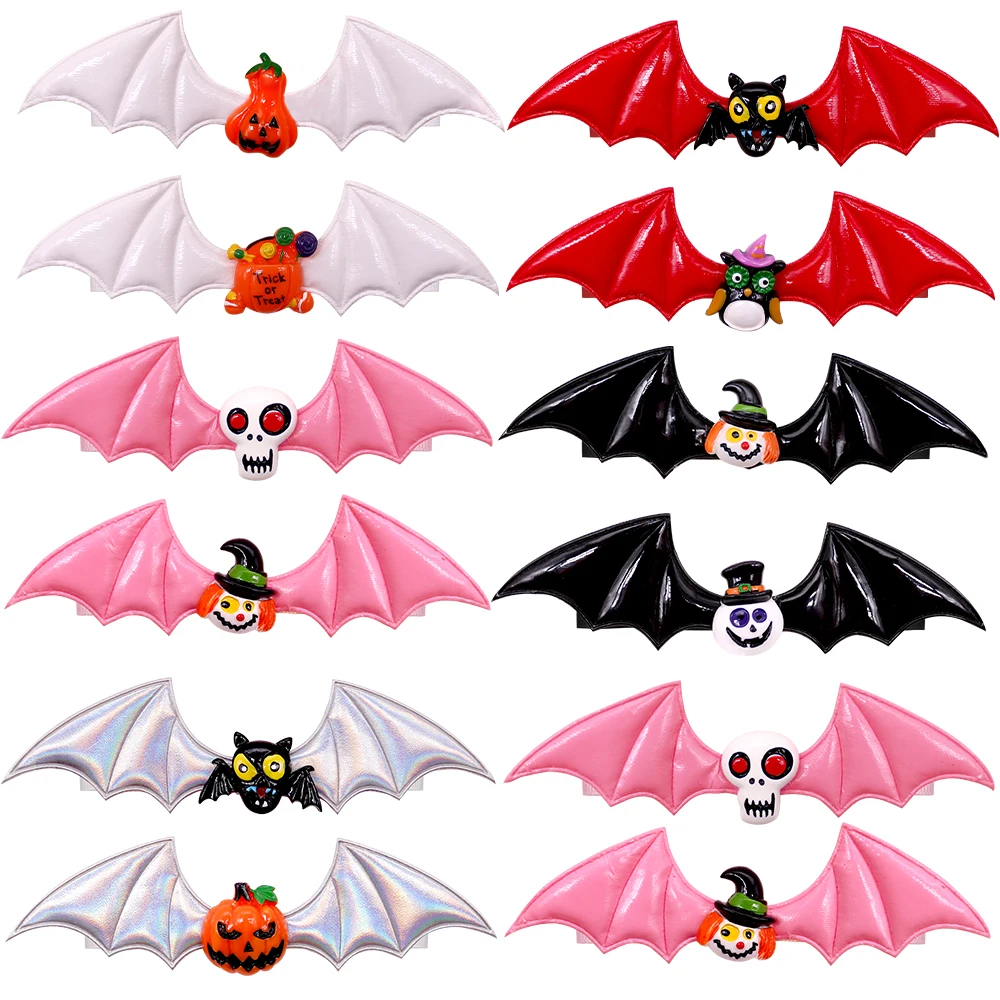 

30pcs Halloween Pet Dog Cat Bowties Pet Supplies Vampier Wings Dog Bow Tie Pumpkin Skull Small Dog Cat Bowtie Pet Supplies