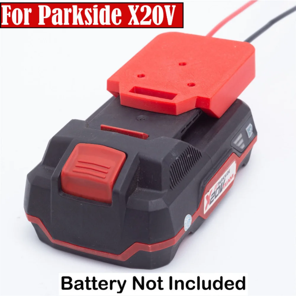 Power Wheels Adapter for Lidl Parkside X20V Team Lithium-ion Battery Connector 12AWG 14AWG DIY adapter enlarge