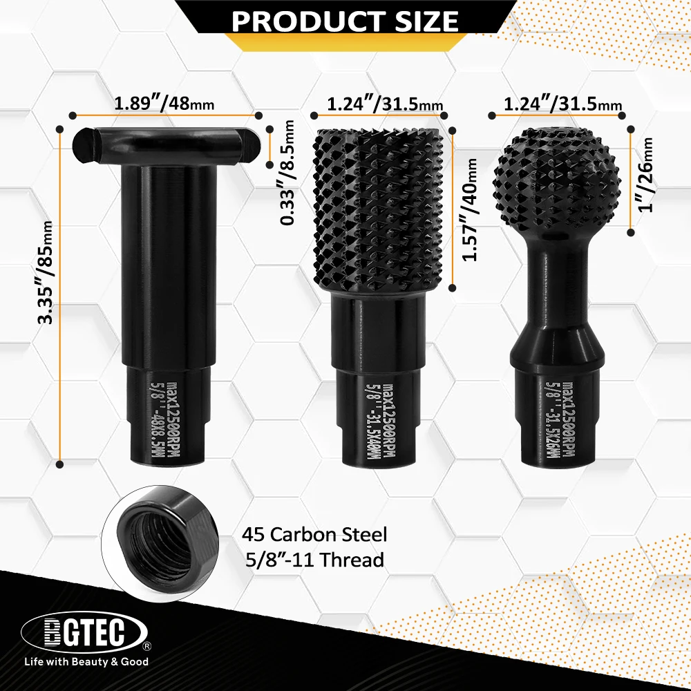 BGTEC Резьба по дереву обработка канавок долбежка шлифовка 5 8 плоскость скошенная
