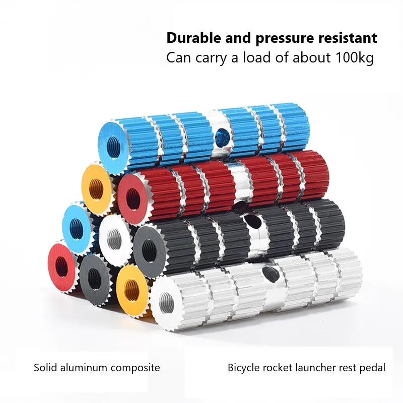 1 пара колышки для подножки велосипедной педали Нескользящие из алюминиевого