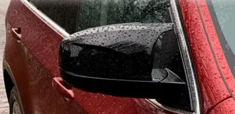 Для BMW X5 E70 X6 E71 2007-13 крышки боковых зеркал глянцевый черный левый + правый