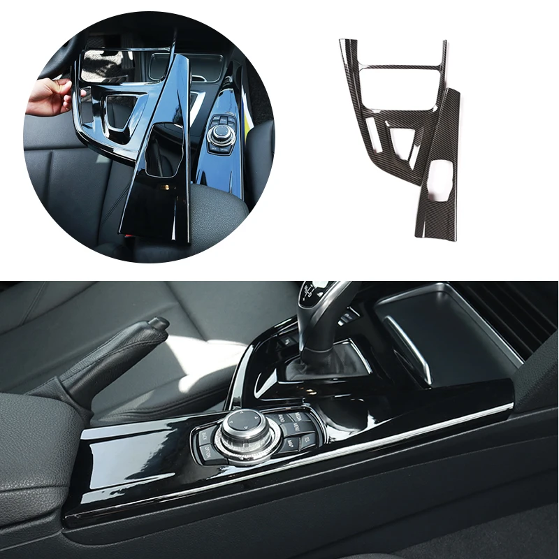 

Car Styling Central Control Gear Shift Panel Cover Frame Trim For BMW 3 Series F30 F35 2013 2014 2015 2016 2017 2018 2019