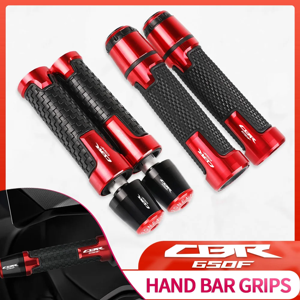 

UniversaI Motorcycle handlebar grip handle hand bar grips ends For HONDA CBR650F CB650F 2014 2015 2016 2017 2018 2019 2020 2021