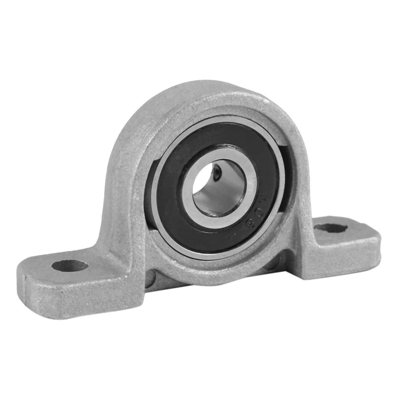 Promotion! 4Pcs KP08 Pillow Block Mounted Ball Bearing (Diameter 8Mm Bore) Zinc Alloy |