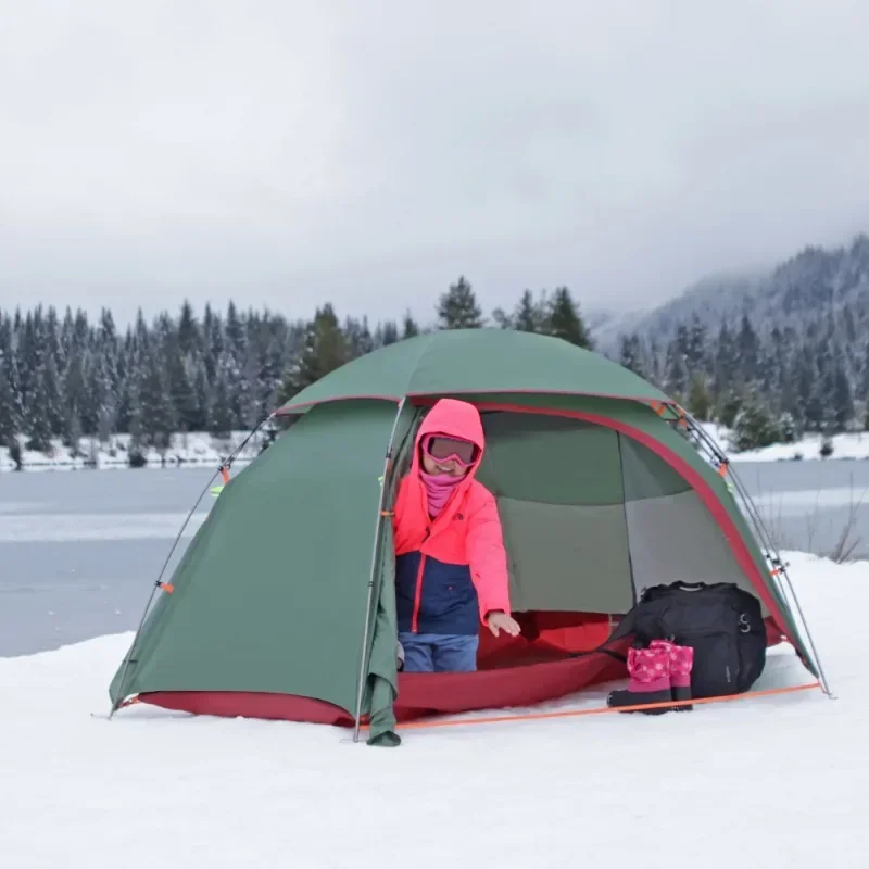 YOUSKY Four Seasons уличная палатка с алюминиевым столбом двухслойное водонепроницаемое