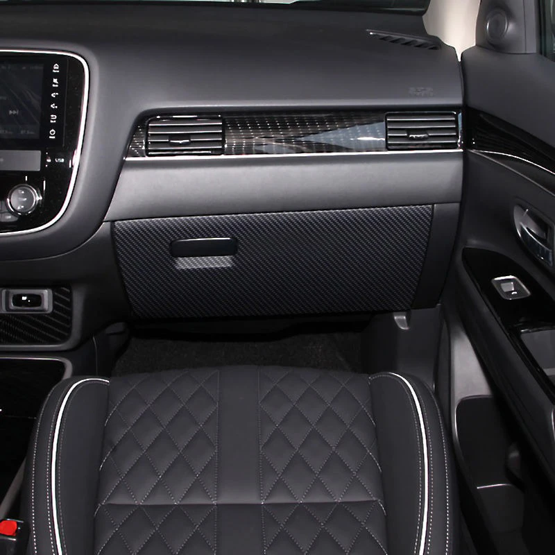 Фото Для Mitsubishi Outlander 2014-2024 2025, внутренняя дверь автомобиля, противоударная накладка, наклейка, бардачок, защита от грязи, аксессуары №3