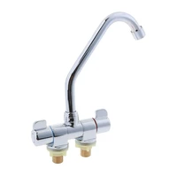 Folding Faucet Water Tap 360 Degree Cold And Hot Water For Home Kitchen Boat Yacht Camping RV Caravan