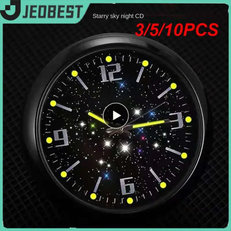 

3/5/10 шт., автомобильные кварцевые часы, термостойкие