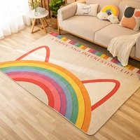 ig new cartoon design cute girl large area bedroom carpet home decoration soft fluffy thickening living room childrens room rug