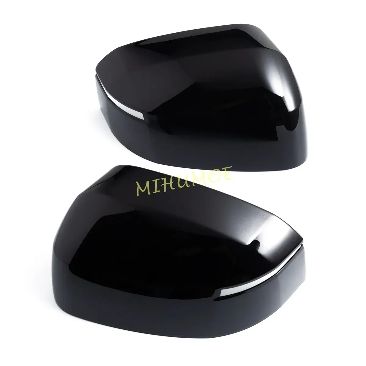 Глянцевая черная крышка для зеркала заднего вида Hyundai Santa Fe 2024-2025