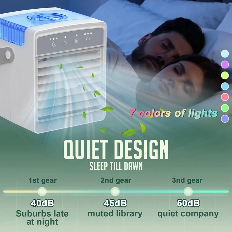Портативный мини-кондиционер с USB испарительное охлаждение и запотевание для