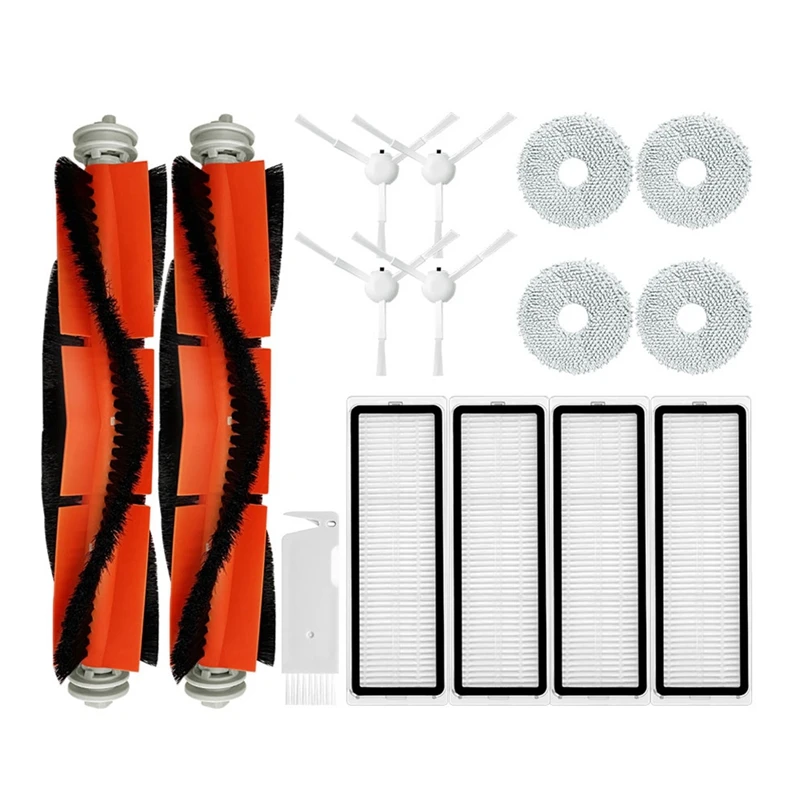 

For Xiaomi Mijia OMNI Infinite Robot Vacuum-Mop 1S B116 Spare Parts Accessories Main Side Brush Hepa Filter Mop Cloth