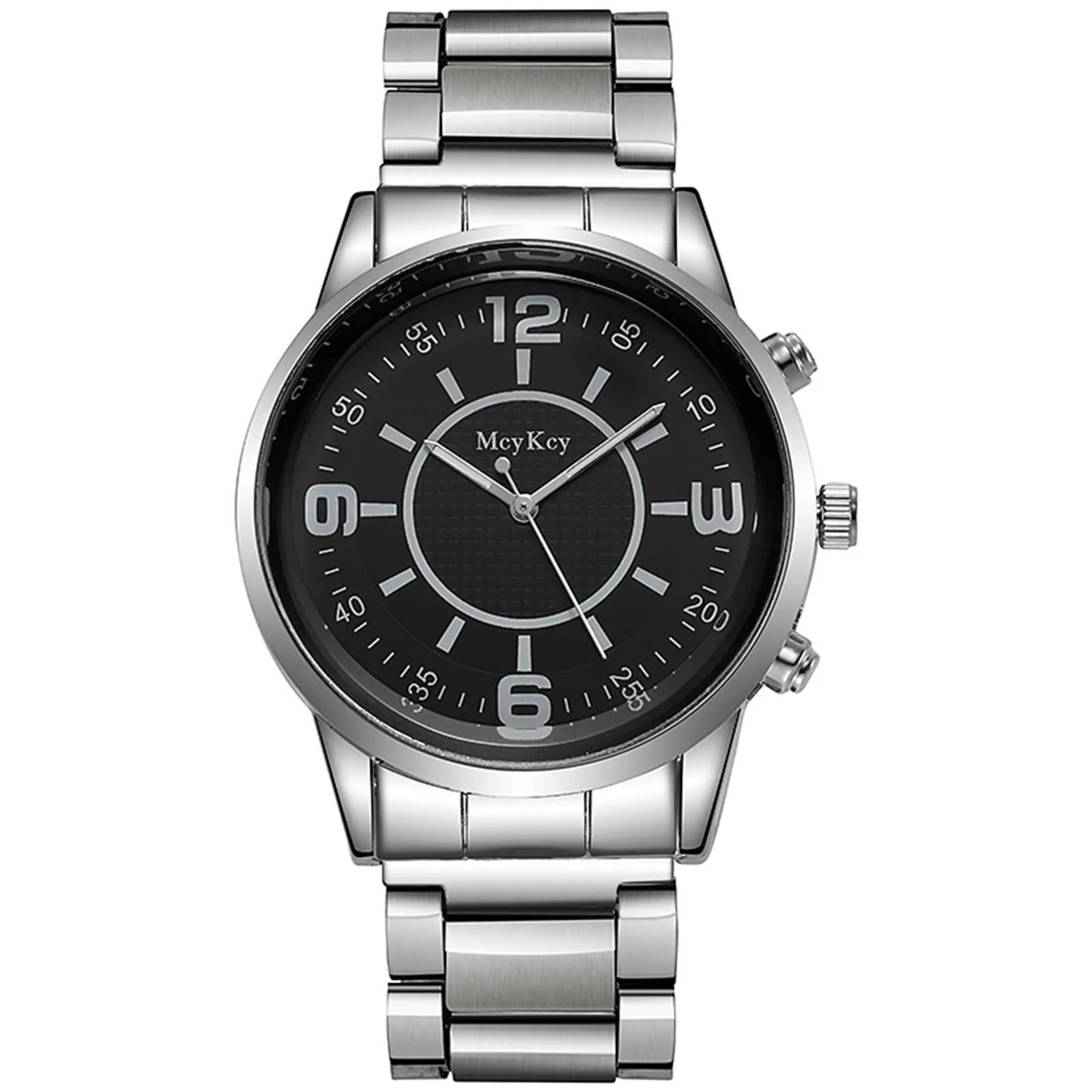

New Business Watch Male Clock Retro Design Steel Band Alloy Quartz Wristwatch Luxury Men's Watches Classic Clock Reloj Hombre