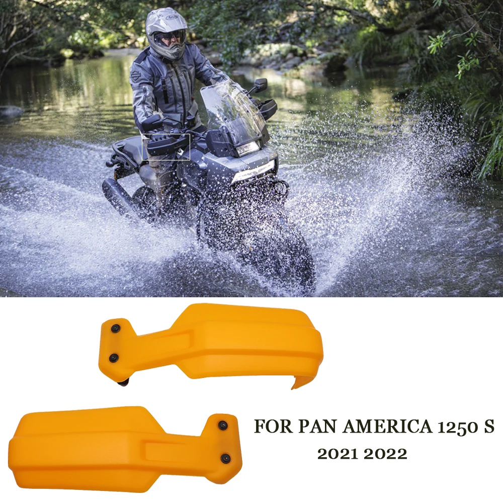 

NEW Motorcycle Wind Deflector Shield Handguards Hand Protectors Guards FOR PA1250 PAN AMERICA 1250 S 2021 2022