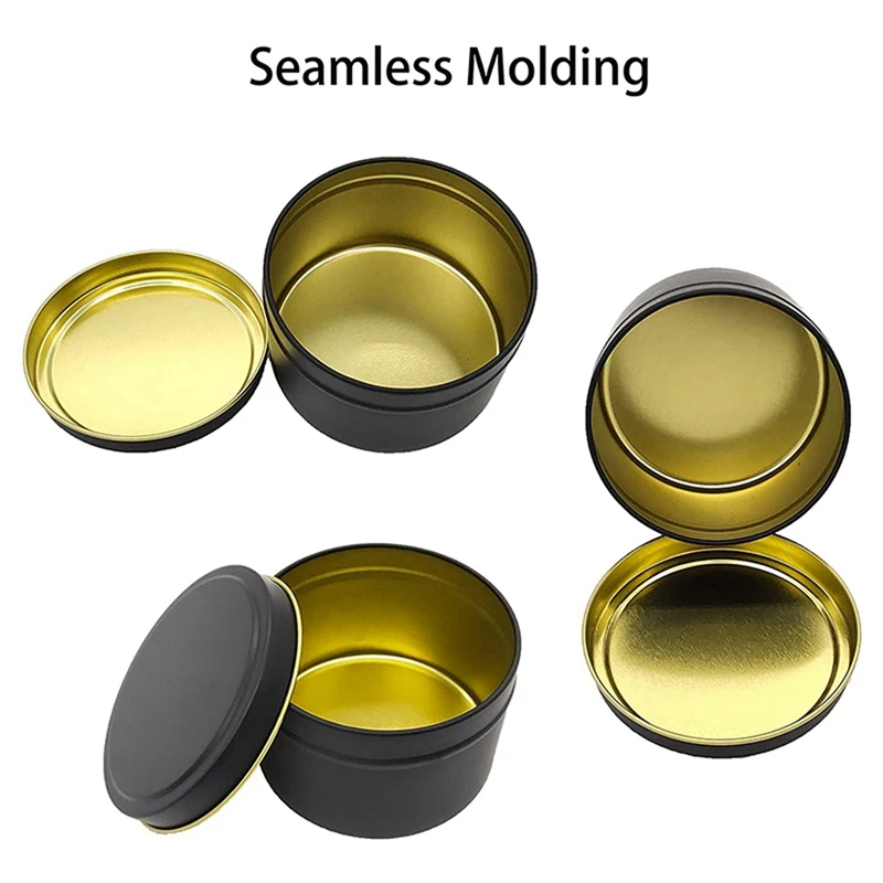 Консервные банки для свечей 144 шт. 4 унции металлические контейнеры изготовления