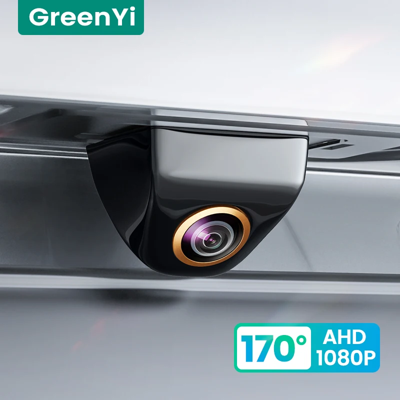 Автомобильная камера заднего вида GreenYi 1920x1080P с ночным видением и углом обзора 170 °