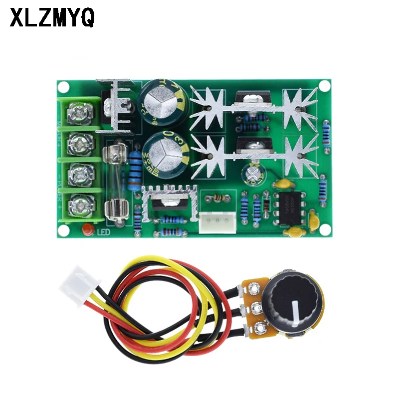 Импульсный переключатель постоянного тока, 10-60 в, 20 А, импульсный переключатель, регулятор напряжения постоянного тока, модуль привода высокой мощности ШИМ, 12 В, 24 В, 36 В, 48 В