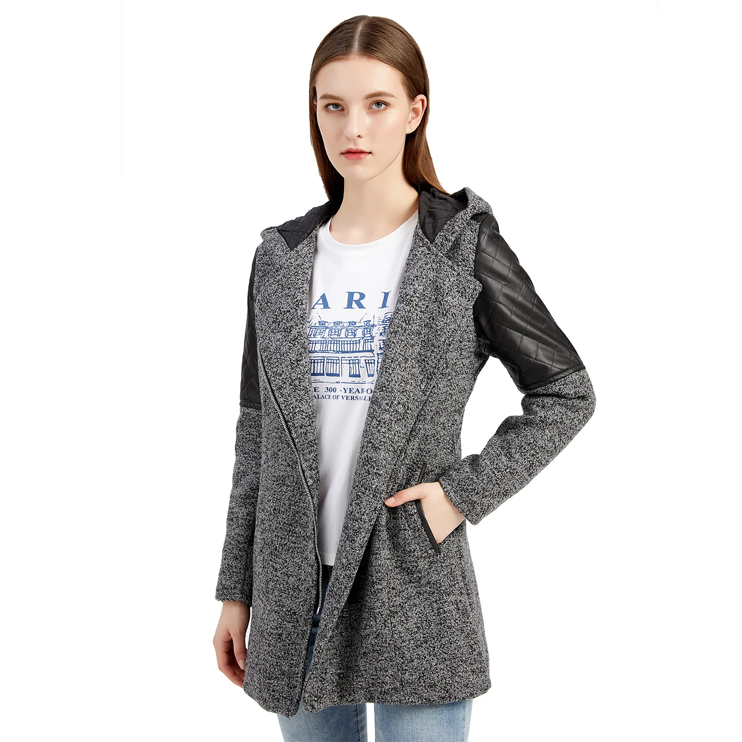 2022 Autumn and Winter New High -quality Ladies Hood Sweatshirt