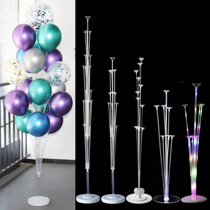 

NEW IN 1/2Set Balloon Stand Floating Support Ballon Column Holder Happy Birthday Wedding Party Decoration Balloon Arch Stand Bab