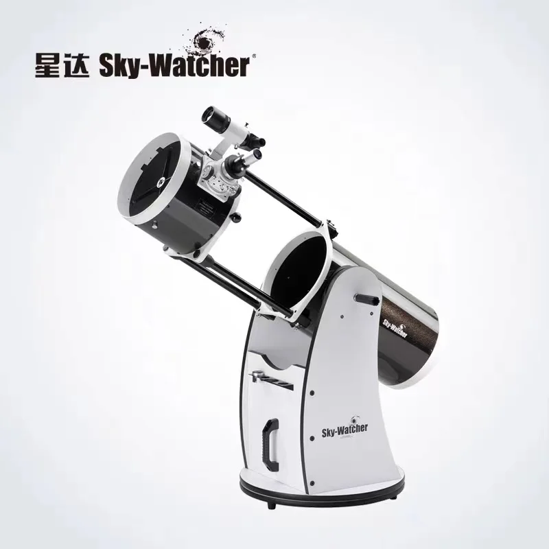 

Sky-Water Flextube 200P 8 ", DOB 8S Collapsible Dobsonian Telescop with Manual Dobson Pedestal, Patent Locking Device