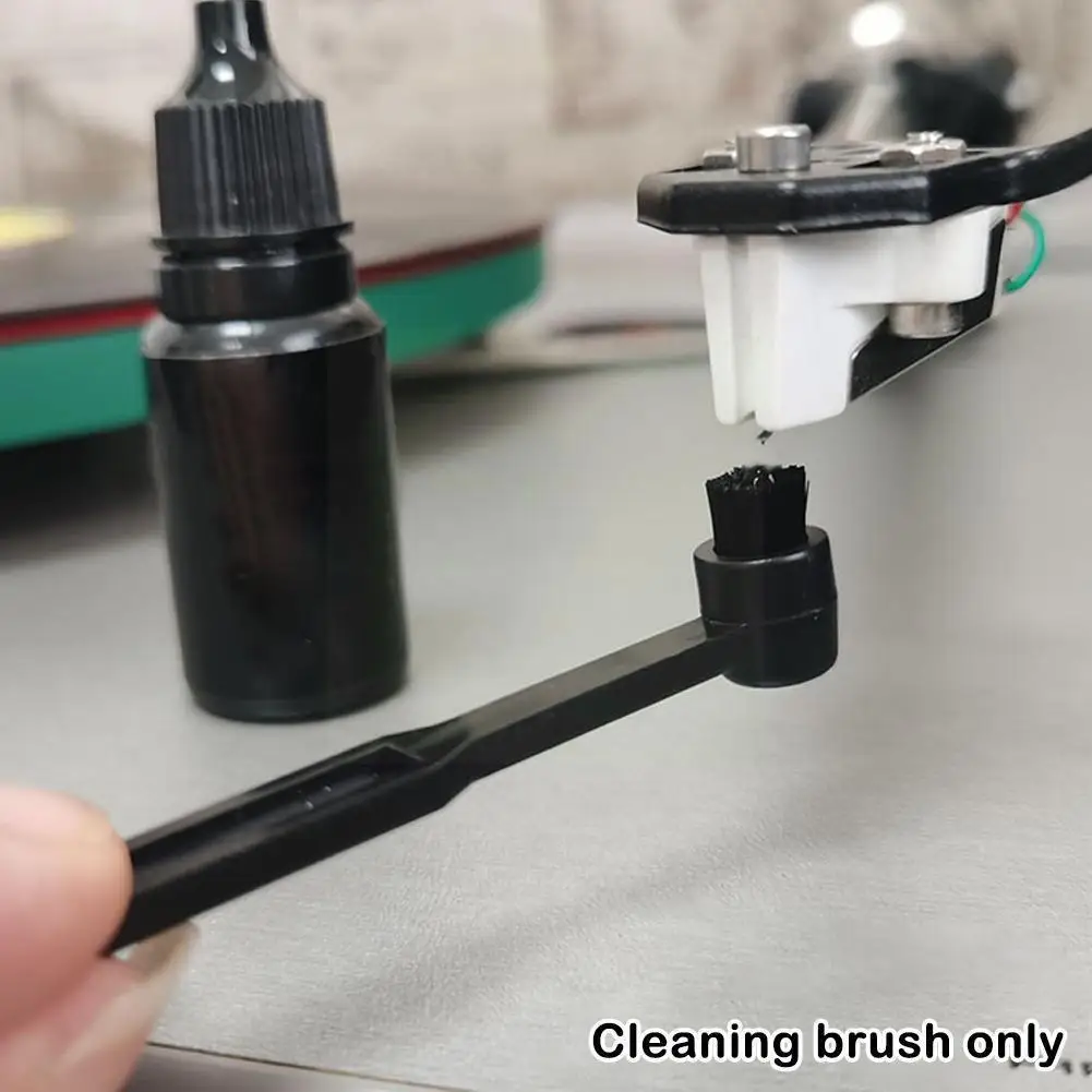 Stylus Cleaning Brush Vinyl Turntable Cartridge And Stylus Cleaning Brush Carbon Fiber Cleaning Brush Washer For Vinyl Reco F5n0