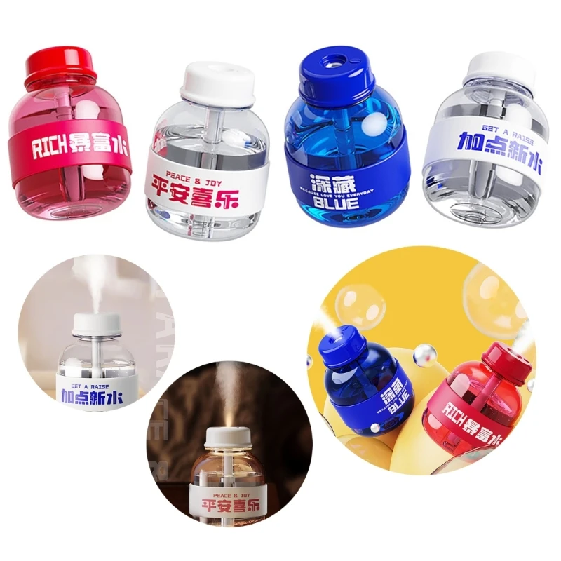 Красочный мини-увлажнитель персональный настольный увлажнитель с USB-портом для