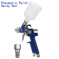 0 8mm1 0mm nozzle h 2000 professional hvlp mini paint spray gun airbrush for painting car aerograph pneumatic gun